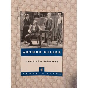 Penguin Books Death of a Salesman Arthur Miller Paperback Blue Excellent Drama